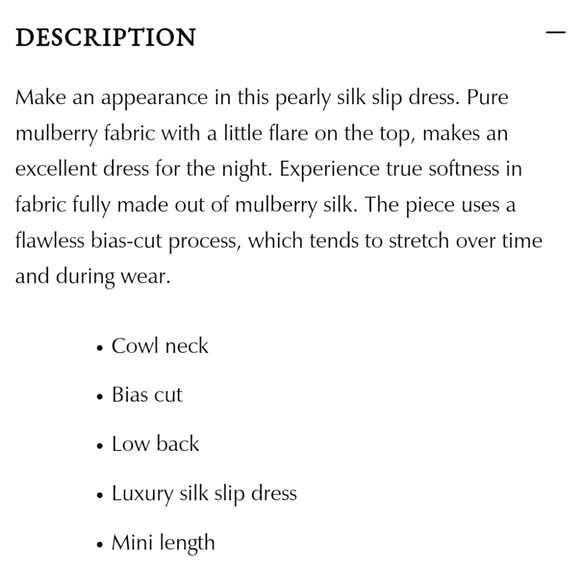 Lounge Cowl Neck Mini Silk Slip Dress (Beige) - Silk Maison - Picture 7 of 15